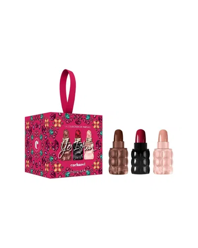 CACHAREL CACHAREL WOMEN'S 0.16OZ CACHAREL YES I AM 3 X EDP MINI SET