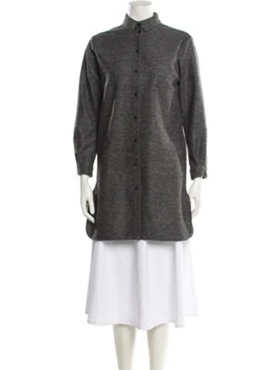 Pre-owned Cacharel Wool Evening Jacket In Gray