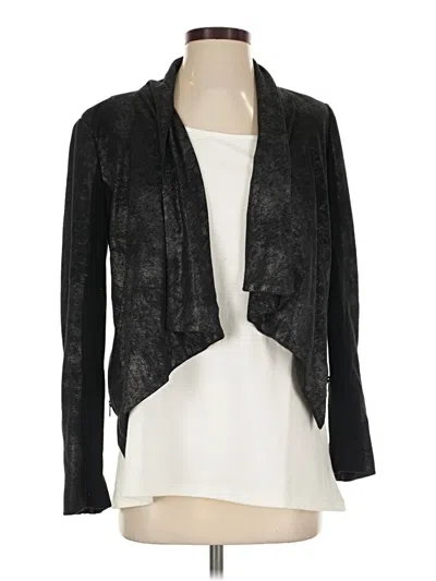 Pre-owned Caché Blazer Jacket In Black