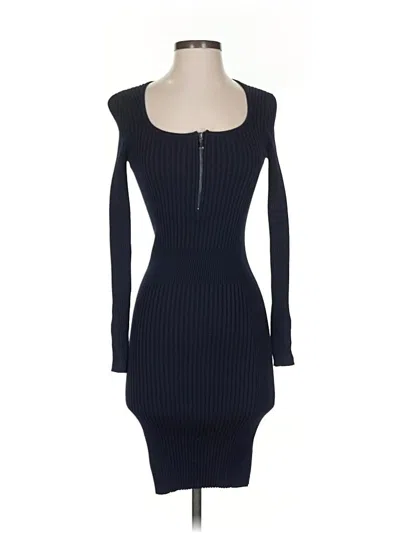 Pre-owned Caché Casual Dress In Black