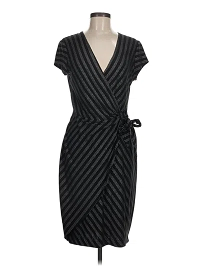 Pre-owned Caché Casual Dress In Black