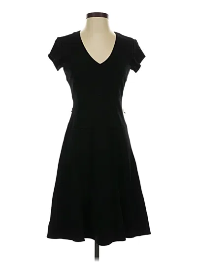 Pre-owned Caché Casual Dress In Black