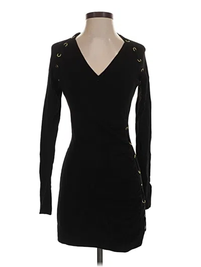 Pre-owned Caché Casual Dress In Black