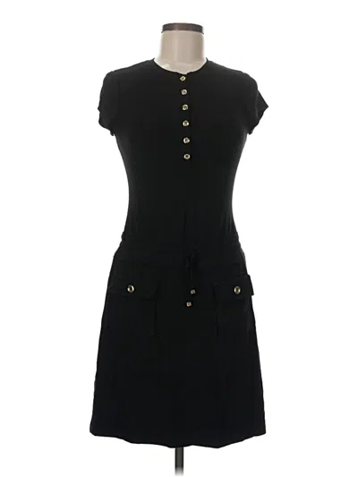 Pre-owned Caché Casual Dress In Black