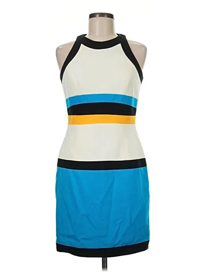 Pre-owned Caché Casual Dress In Blue