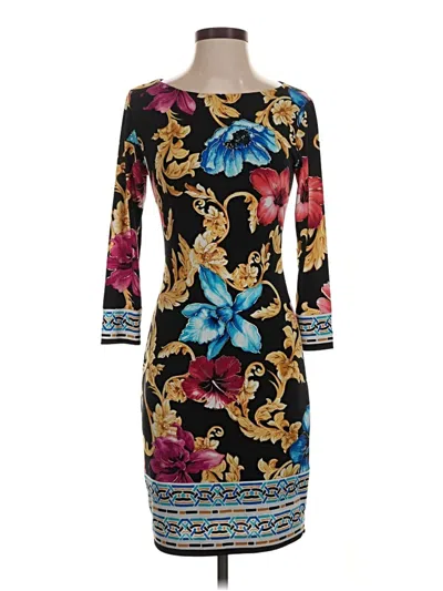 Pre-owned Caché Casual Dress In Gold