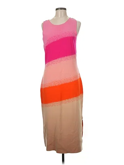 Pre-owned Caché Casual Dress In Pink
