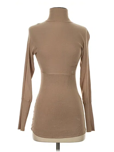 Pre-owned Caché Casual Dress In Tan