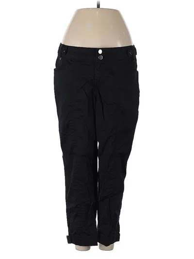 Pre-owned Caché Casual Pants In Black