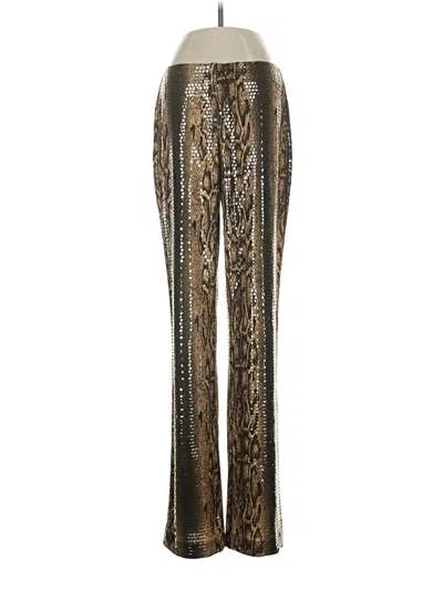 Pre-owned Caché Casual Pants In Gold