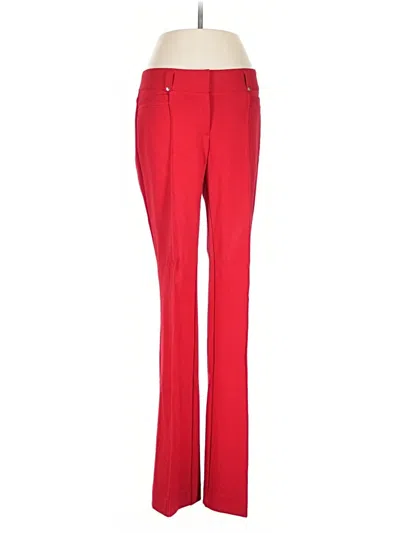 Pre-owned Caché Casual Pants In Red