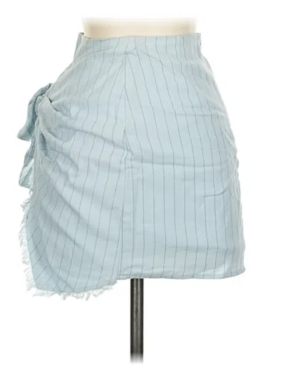 Pre-owned Caché Casual Skirt In Blue