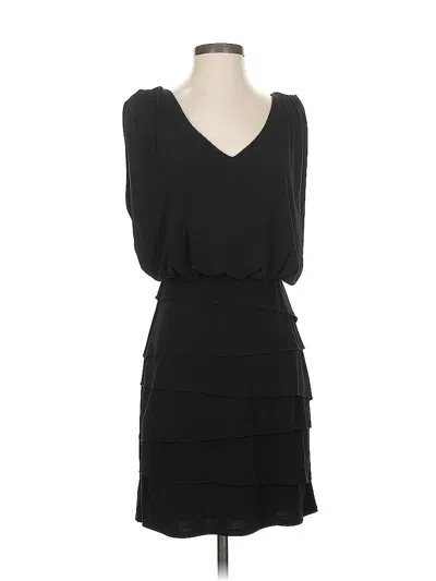 Pre-owned Caché Cocktail Dress In Black