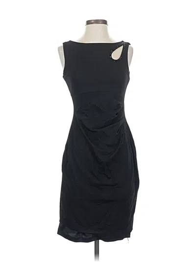Pre-owned Caché Cocktail Dress In Black