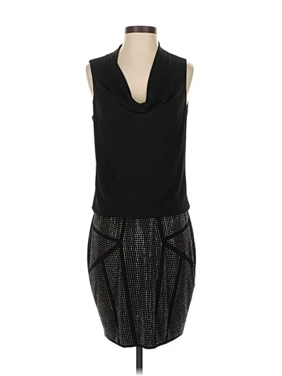 Pre-owned Caché Cocktail Dress In Black