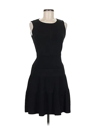Pre-owned Caché Cocktail Dress In Black