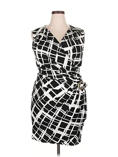 Pre-owned Caché Cocktail Dress In Black