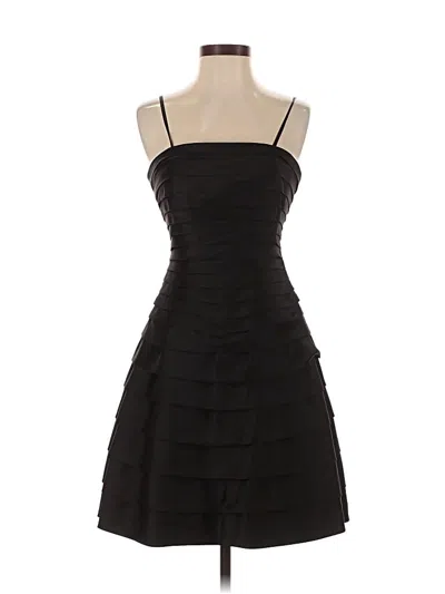Pre-owned Caché Cocktail Dress In Black