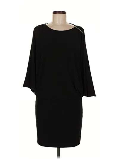 Pre-owned Caché Cocktail Dress In Black