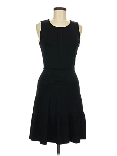 Pre-owned Caché Cocktail Dress In Black