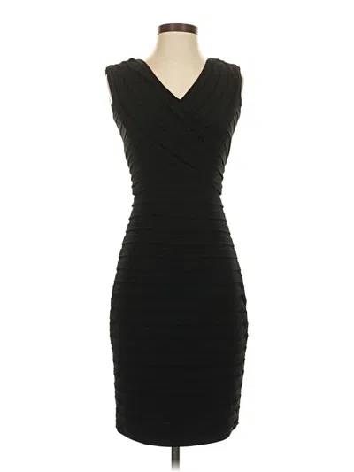 Pre-owned Caché Cocktail Dress In Black