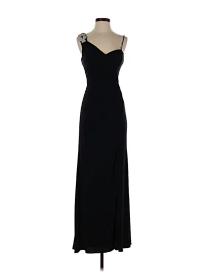 Pre-owned Caché Cocktail Dress In Black