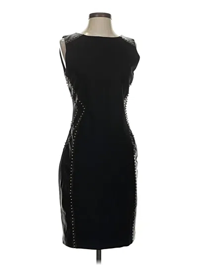 Pre-owned Caché Cocktail Dress In Black