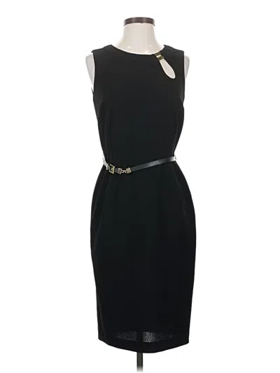 Pre-owned Caché Cocktail Dress In Black