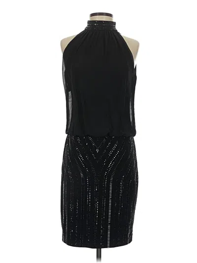 Pre-owned Caché Cocktail Dress In Black