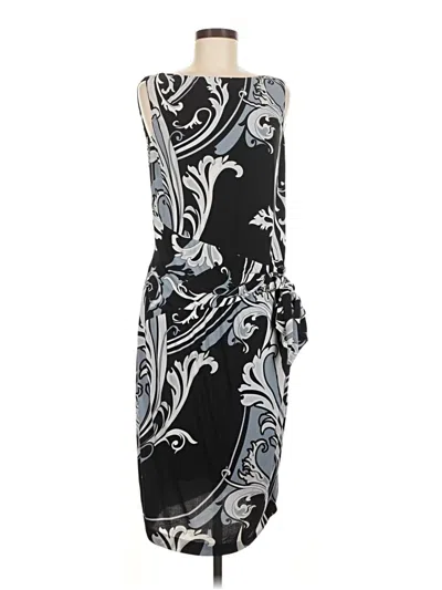 Pre-owned Caché Cocktail Dress In Black