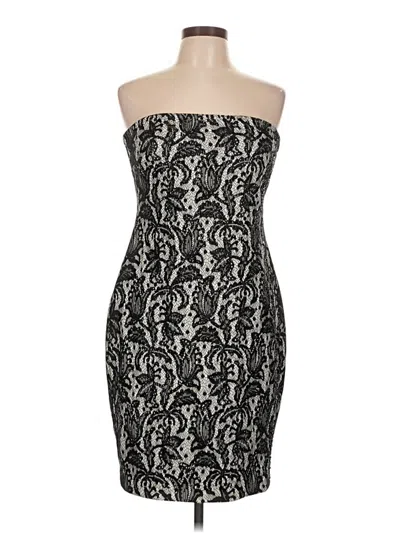 Pre-owned Caché Cocktail Dress In Black