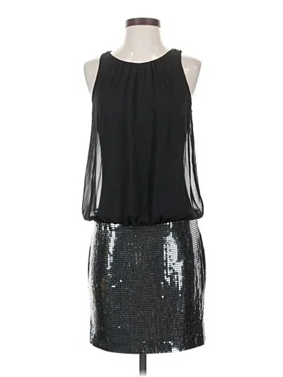 Pre-owned Caché Cocktail Dress In Black
