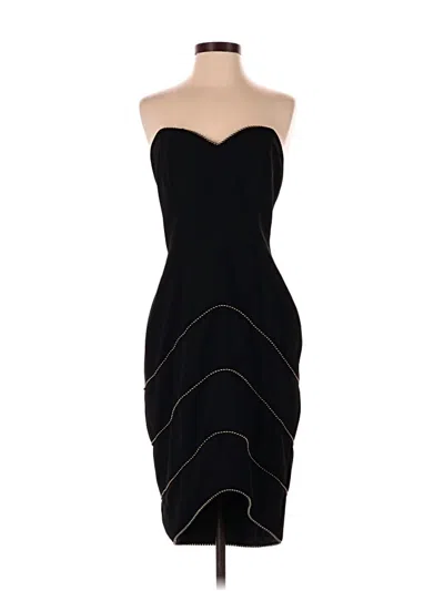 Pre-owned Caché Cocktail Dress In Black