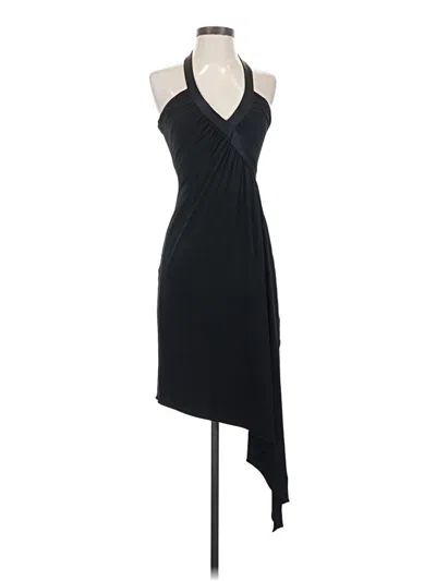 Pre-owned Caché Cocktail Dress In Black