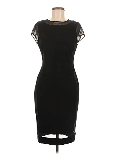 Pre-owned Caché Cocktail Dress In Black
