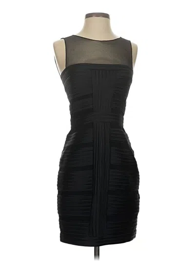 Pre-owned Caché Cocktail Dress In Black