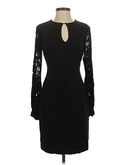 Pre-owned Caché Cocktail Dress In Black