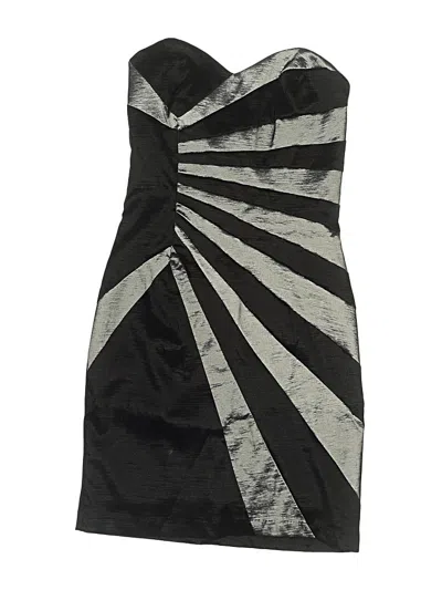 Pre-owned Caché Cocktail Dress In Black