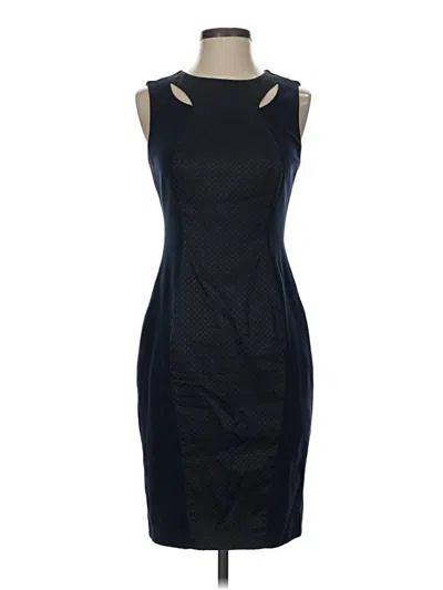 Pre-owned Caché Cocktail Dress In Black