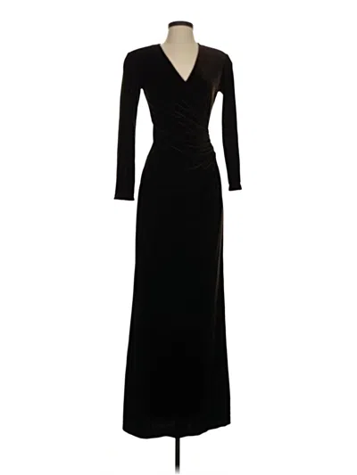 Pre-owned Caché Cocktail Dress In Black