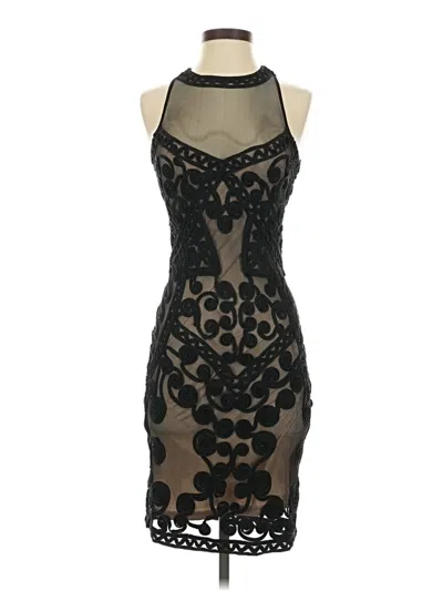 Pre-owned Caché Cocktail Dress In Black