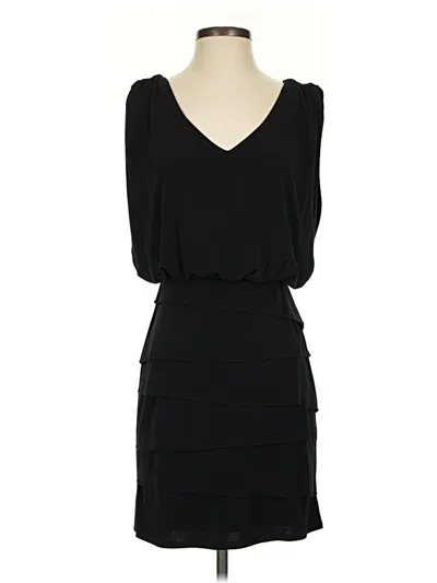 Pre-owned Caché Cocktail Dress In Black