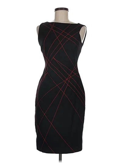 Pre-owned Caché Cocktail Dress In Black
