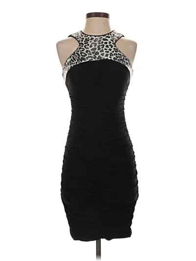 Pre-owned Caché Cocktail Dress In Black