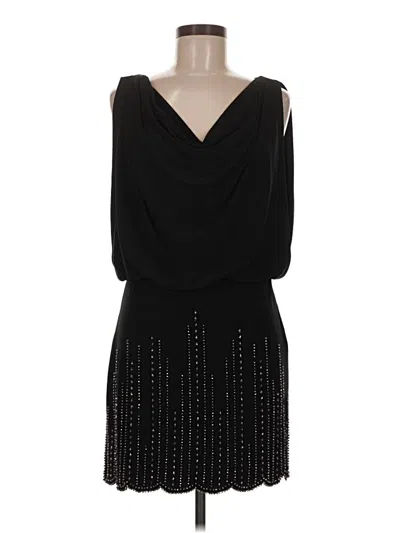 Pre-owned Caché Cocktail Dress In Black