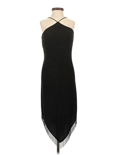 Pre-owned Caché Cocktail Dress In Black