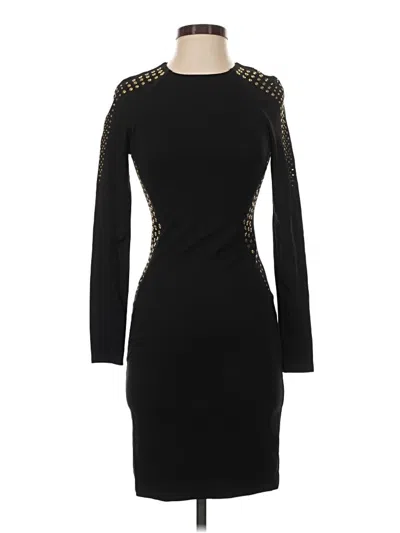 Pre-owned Caché Cocktail Dress In Black