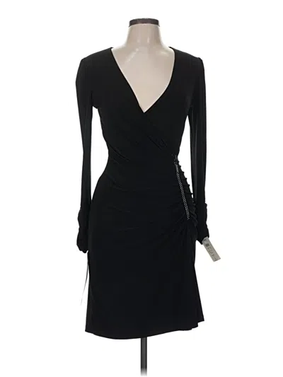 Pre-owned Caché Cocktail Dress In Black