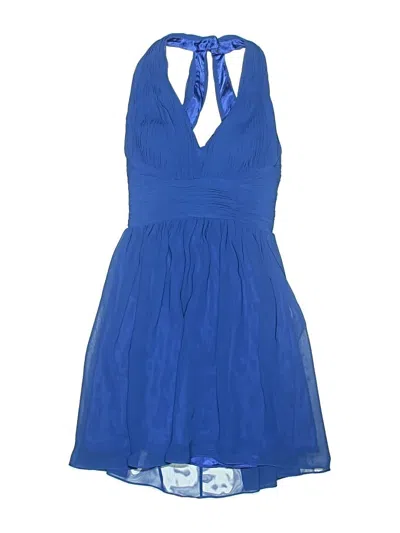 Pre-owned Caché Cocktail Dress In Blue