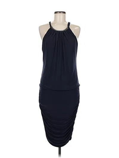 Pre-owned Caché Cocktail Dress In Blue